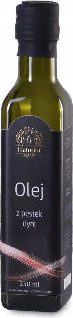 Olej dyniowy z pestek dyni 250ml Naturini Zdjęcie produktu 