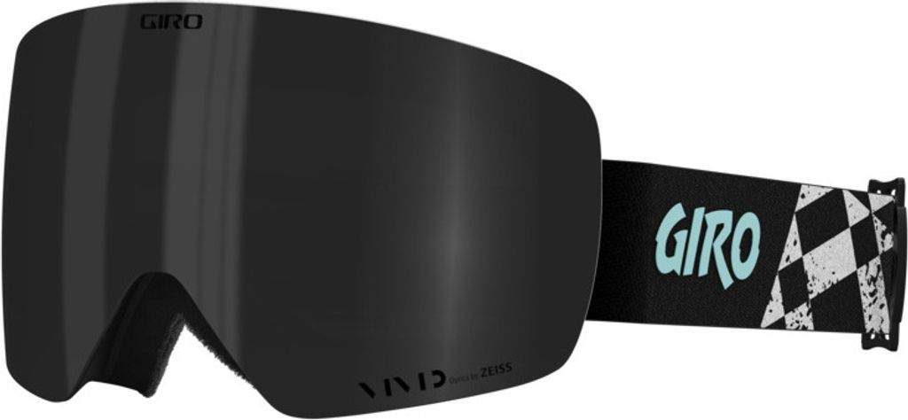 Giro Snow Goggle CONTOUR Phased Brille und Vivid jet black S4 Scheibe + Ersatzscheibe Vivid Infrared S1 OTG Damen