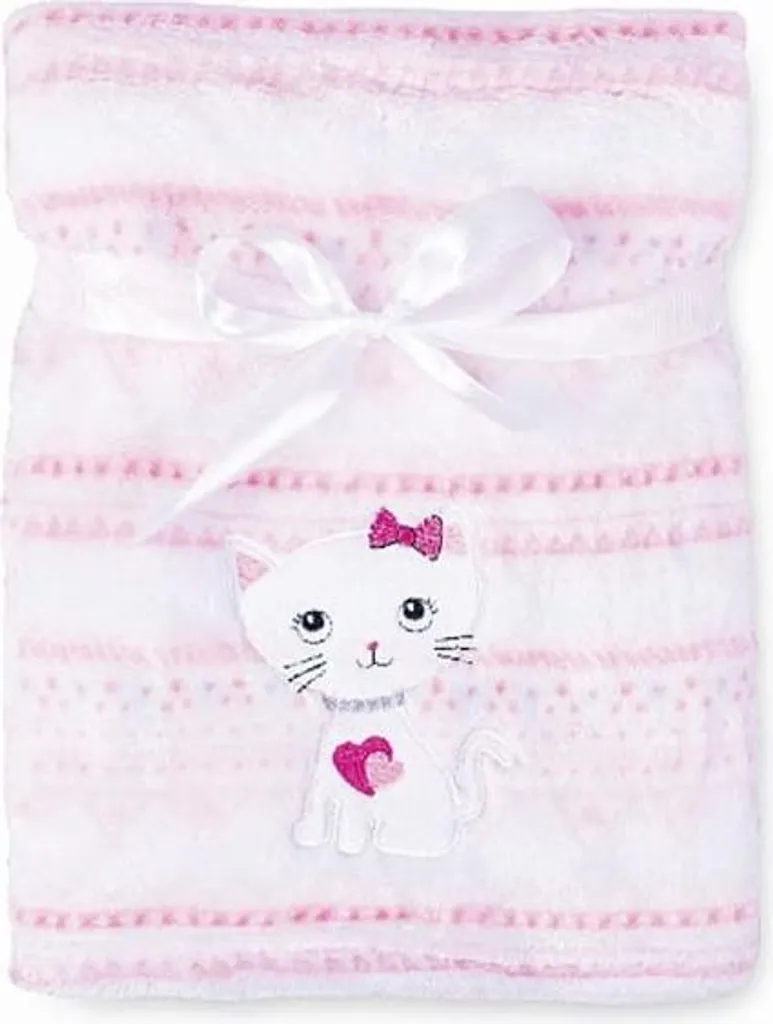 Copertina RICCO Rosa Gattino 75x100 | Il Must-Have per il Passeggino