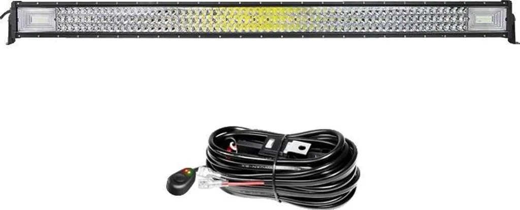 Rampe LED de toit 50 pouces 119W en aluminium pour 4x4 et utilitaire
