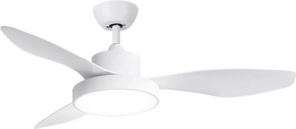 SPC Conforto DC Lite 2 Ventilateur de Plafond Blanc Silencieux 120 cm