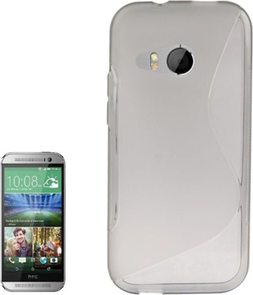 Handyhülle TPU-Schutzhülle für HTC One mini 2 Grau