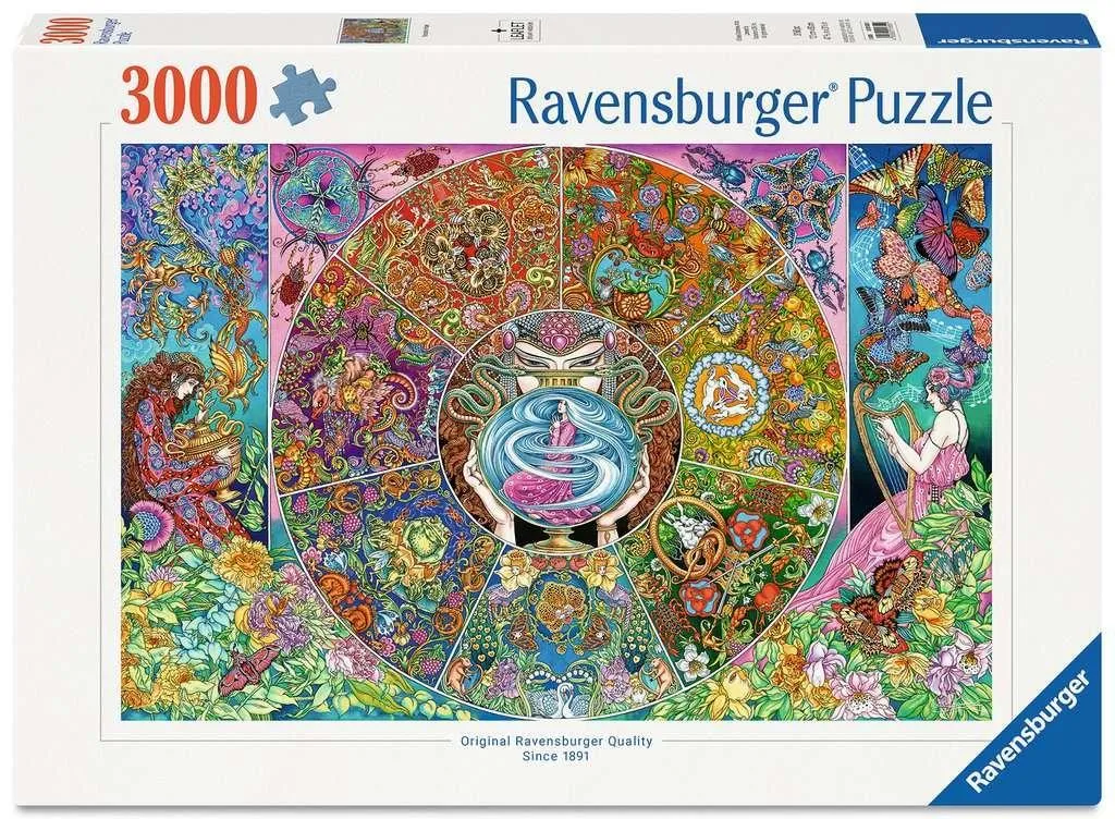 Puzzle Adultes 3000 pièces Ravensburger : Activité Détente et Déco