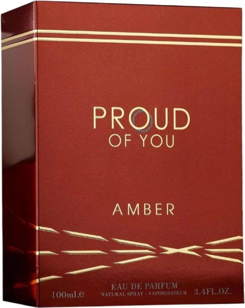 Fragrance World Proud Of You Amber woda perfumowana unisex Zdjęcie produktu 