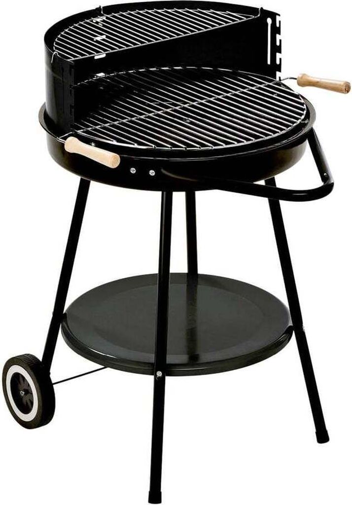 LANDMANN Holzkohlegrill - 66,5 cm - schwarz