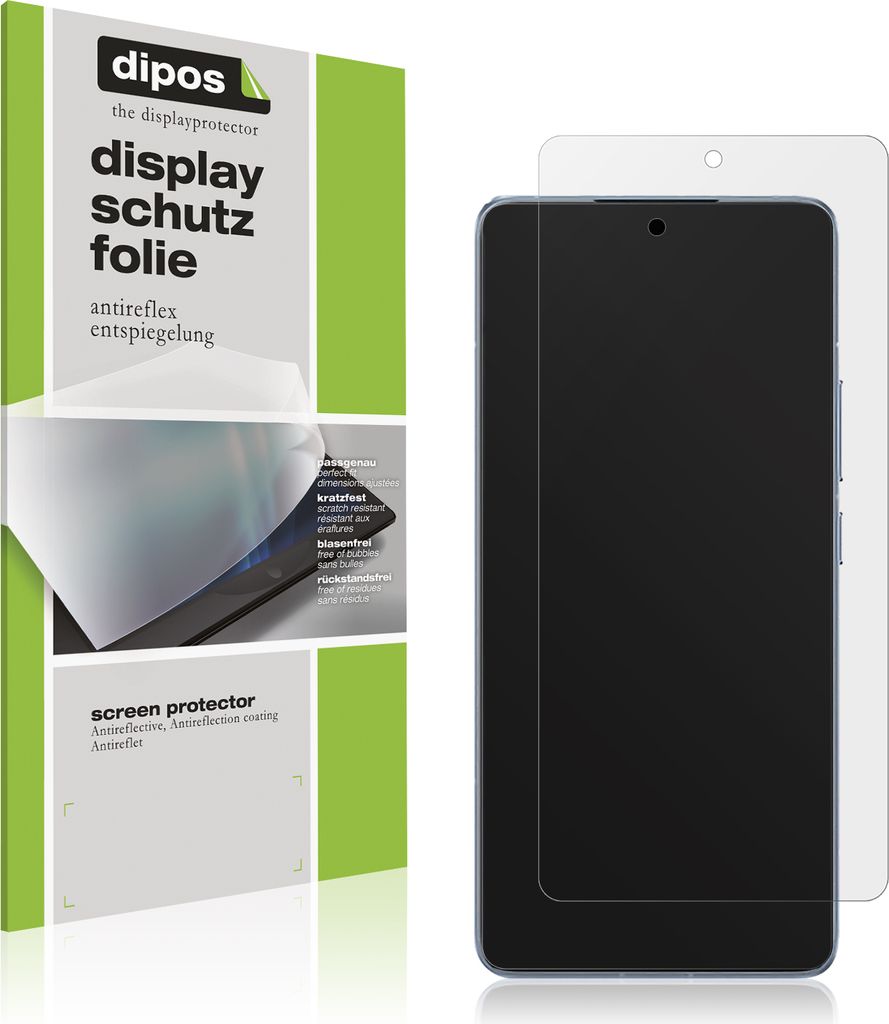 4x Schutzfolie für Xiaomi 14T matt Displayschutzfolie Folie Display Schutz dipos