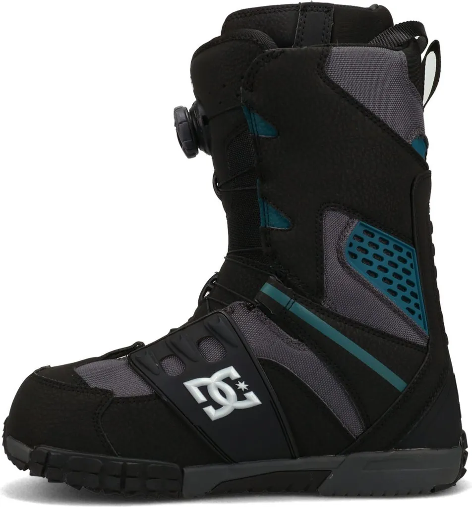 Chaussures de skate robustes DC Phantom Noir Blanc 8.5 anti-usure - 3