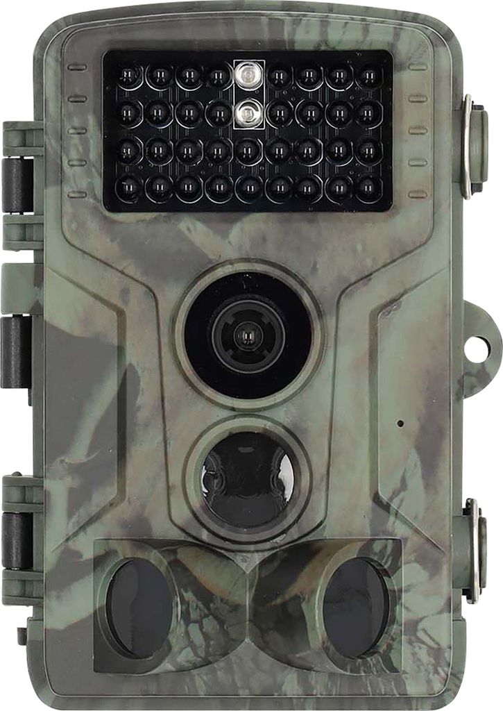 Nedis Wildlife Kamera - 4K@10fps - 50 MPixel - 5 MPixel CMOS - IP65 - Schwarz No-Glow IR - Nachtsicht - Blickwinkel: 60 ° - Bewegungssensor - Erfa...