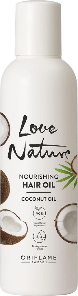 Oriflame Love Nature Pflegendes Haaröl mit Kokosöl 100 ml