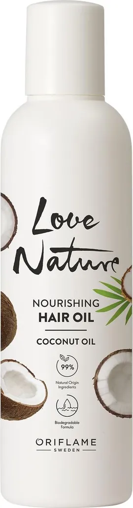 Huile de coco cheveux formule biodégradable et sans silicone 100ml