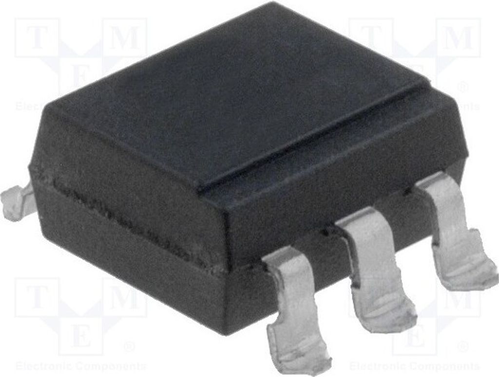 1x Optokoppler SMD 6 H11L3SM Optokoppler - Digitalausgang Kanäle: 1