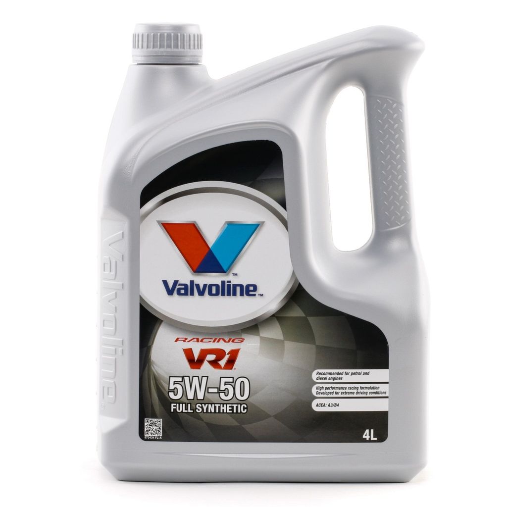 Valvoline VR1 Racing für 5W-50 4 Liter Motoröl Motorenöl Produktbild 