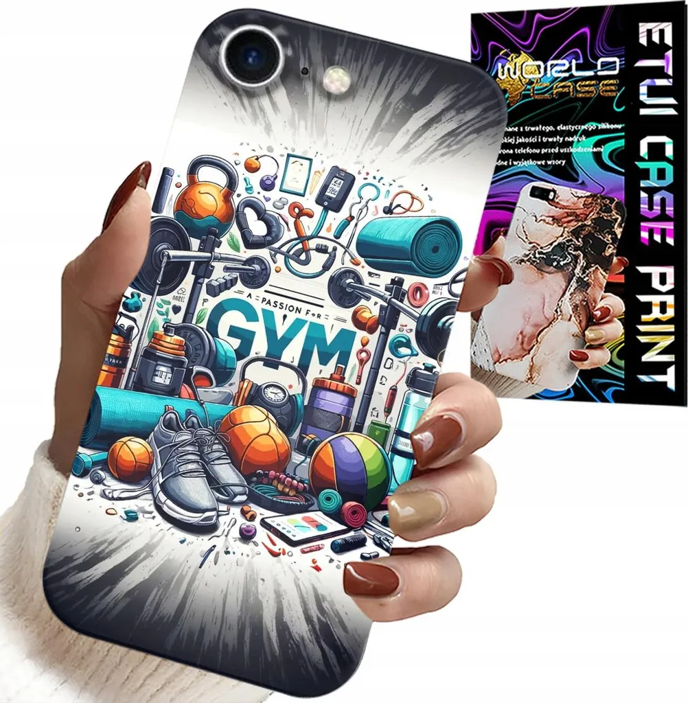 Custodia Per Iphone Se / Se2 - Custodia Sportiva Fitness + Vetro