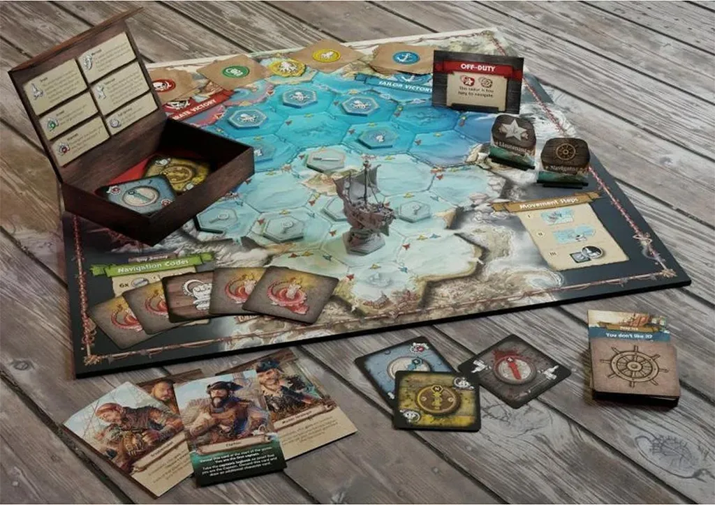 Jeu de Déduction Sociale Feed the Kraken - Version de Base Multilingue - 14