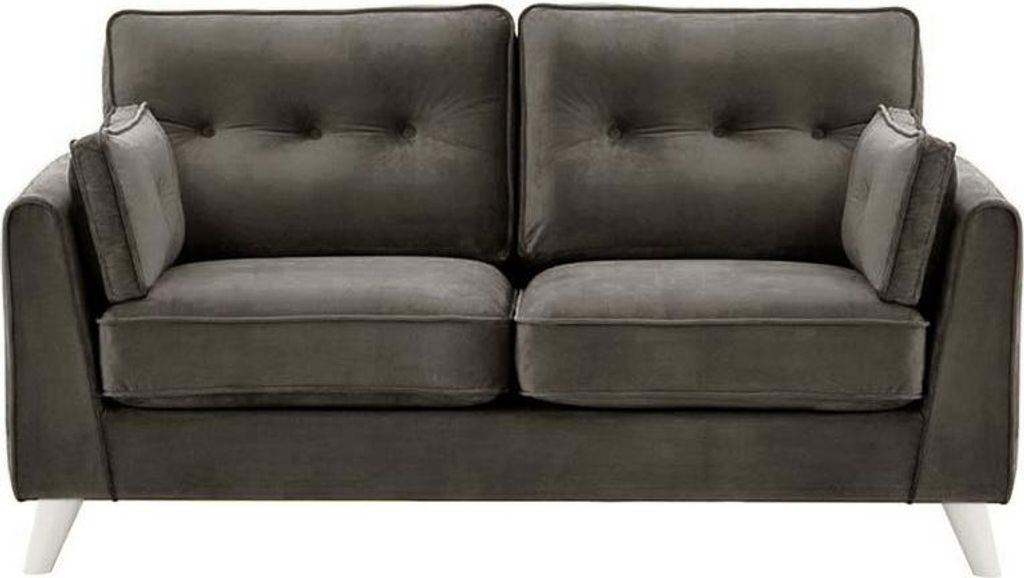 Zweisitzer-Sofa Magnus-Velluto 19-white