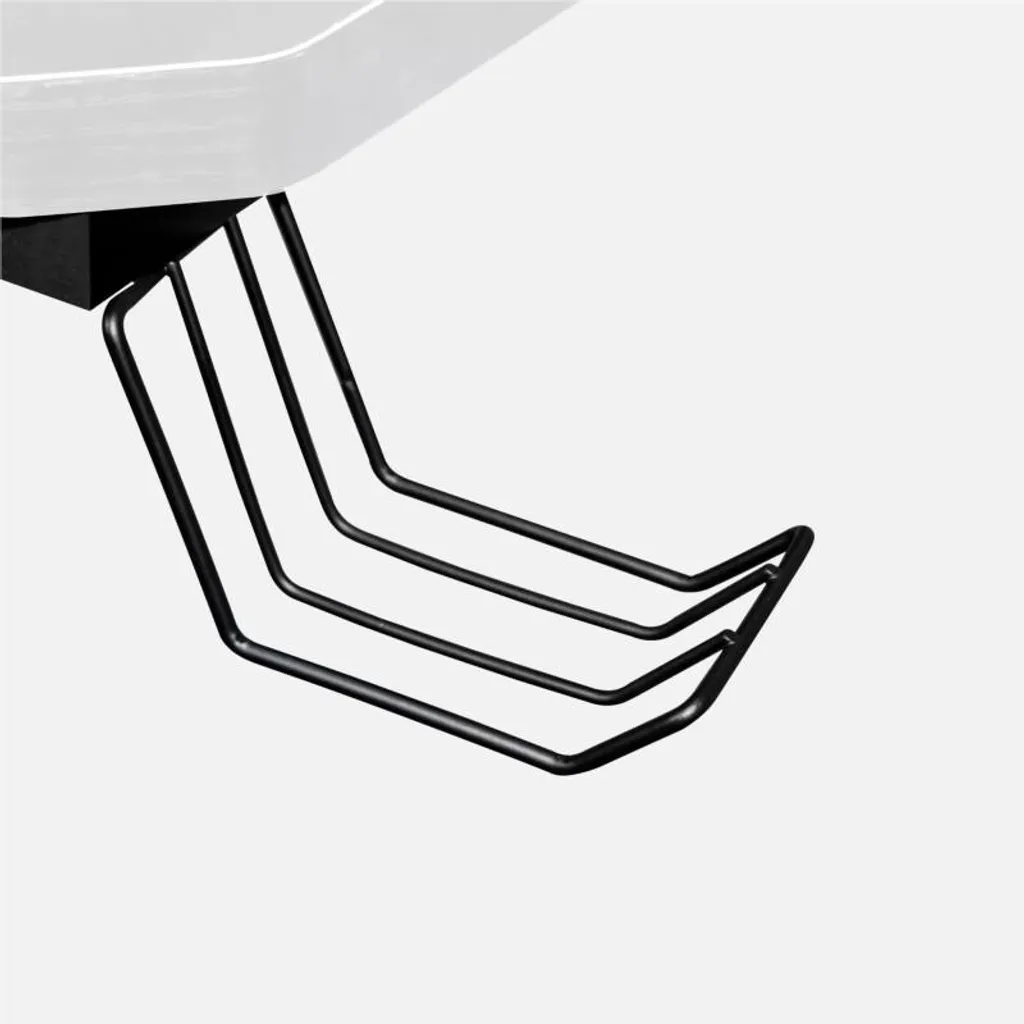 Bureau Gaming Huzaro Hero 7.0 White pour Setup Streamer Angle L