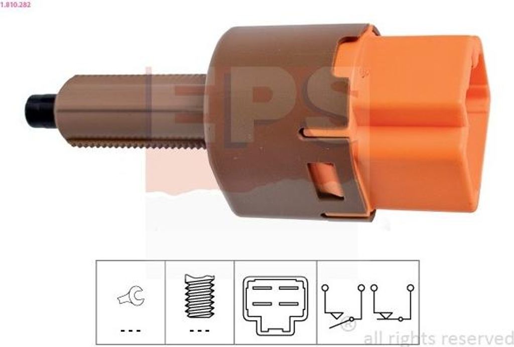 EPS Bremslichtschalter 1.810.282 für NISSAN Qashqai / Produktbild 