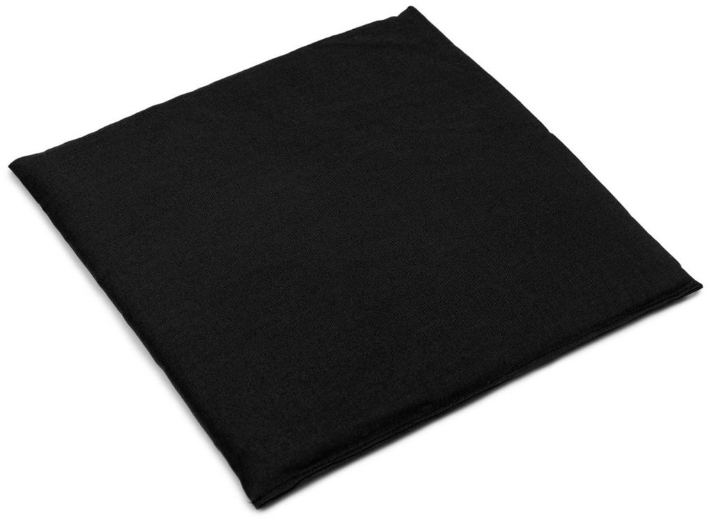 Körnerkissen 24x24cm mit Weizenkorn, schwarz | Wärmekissen & Kältekompresse