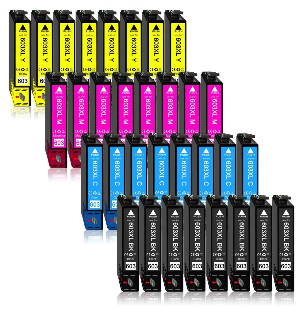 32er Pack Druckerpatronen 603 603XL kompatibel mit Epson Produktbild 