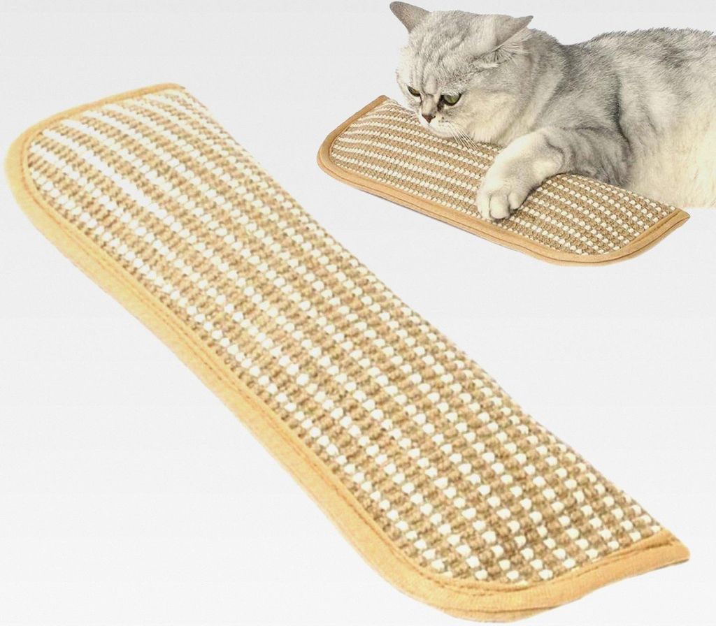 Katzenspielzeug Zum Zahnen - Mit Katzenminze - Robustes Kratzbrett Mit Katzenminze Für Drinnen Unterhaltung Bewegung Spielzeit Zuhause