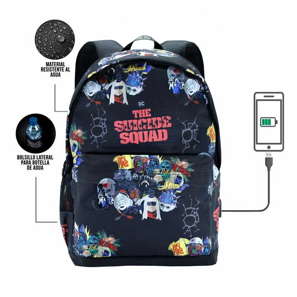 Sac à dos Karactermania DC Comics Suicide Squad Taskforce - Format 45cm - 4