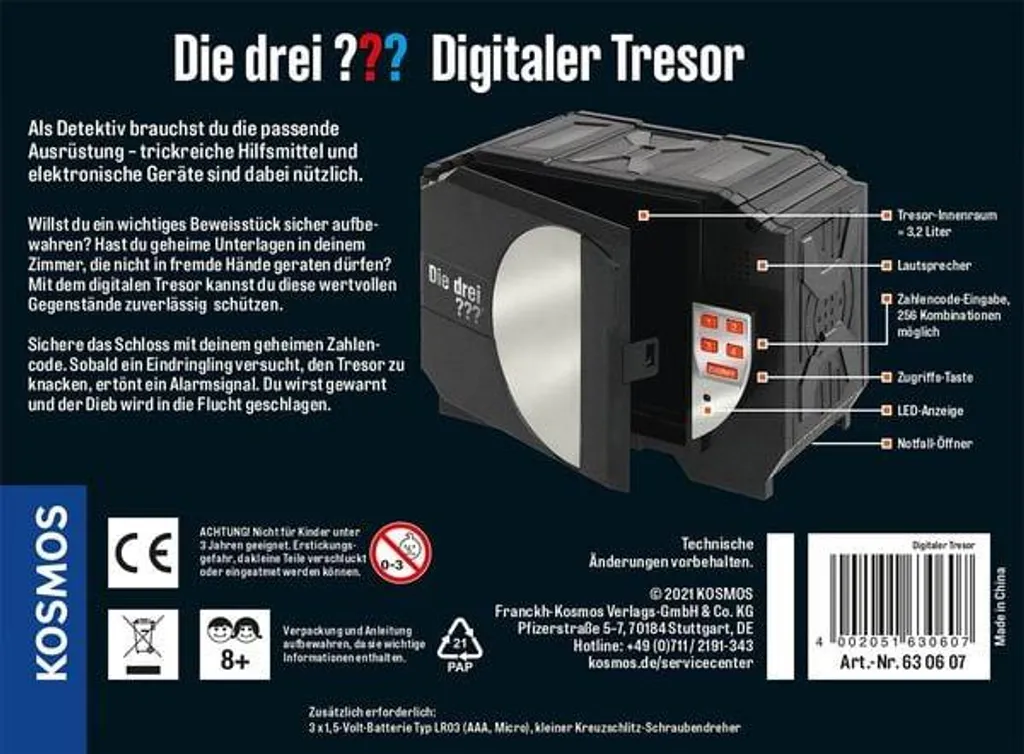 Coffre-fort numérique Les trois ? ? : évitez le vol de vos objets chers - 13