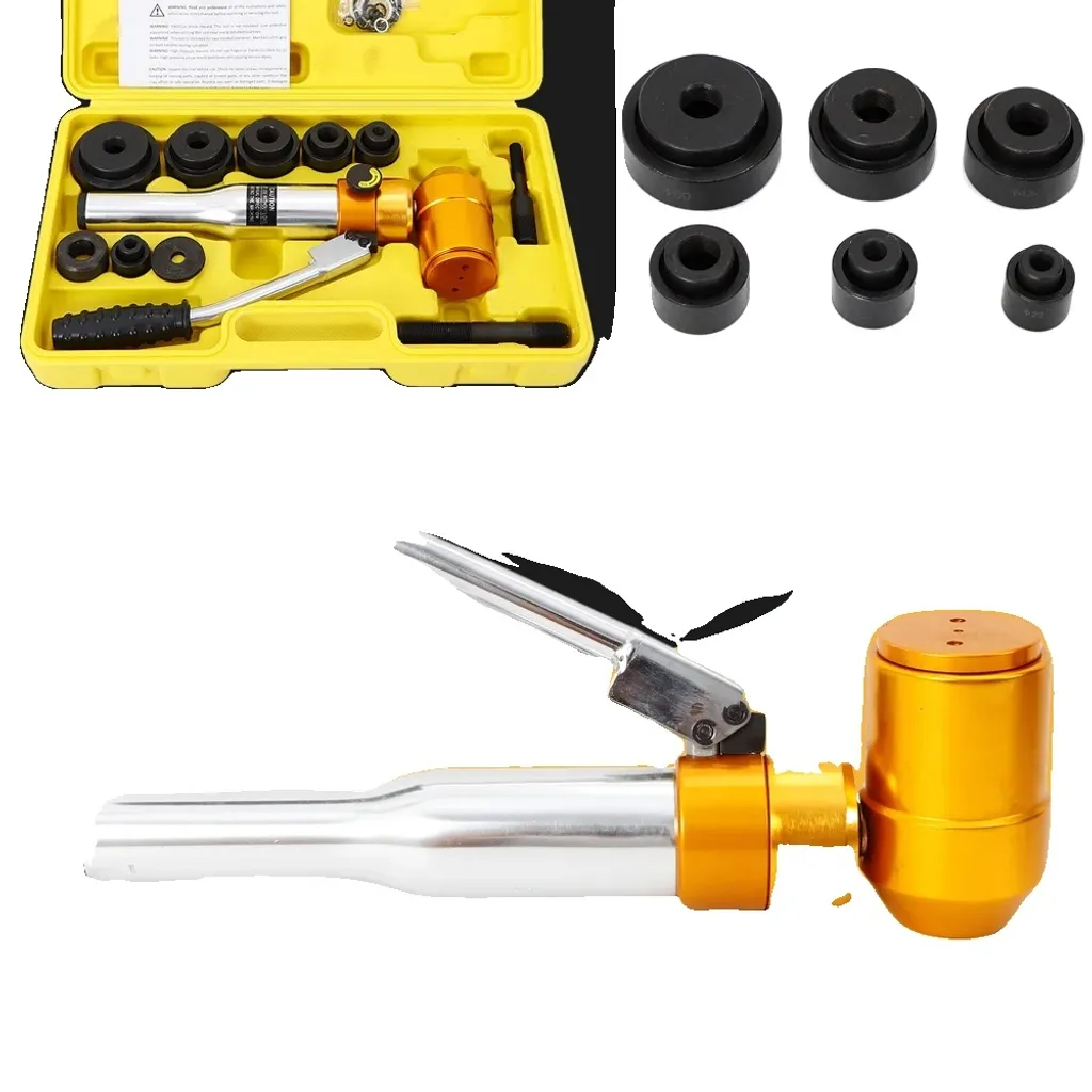 Perforateur hydraulique 90 kN, profondeur 22,5-60,8 mm, robuste Jaune