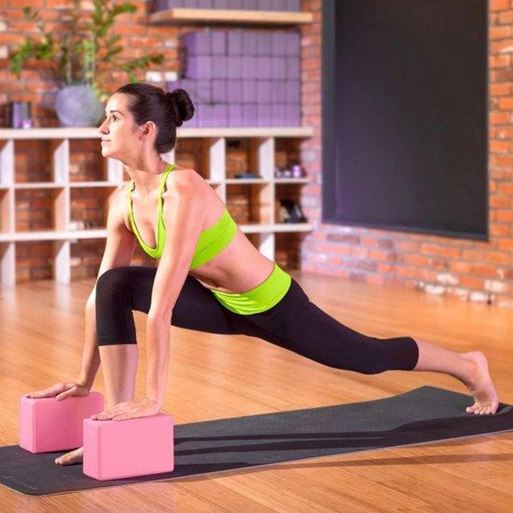 Yoga-Foam-Block-Set Harte Hochleistungs-Blocke 10cm x 15cm x 23cm (Packung von 2)