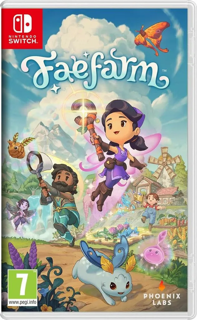 Jeu vidéo Fae Farm Switch - Simulation de vie et ferme magique en français