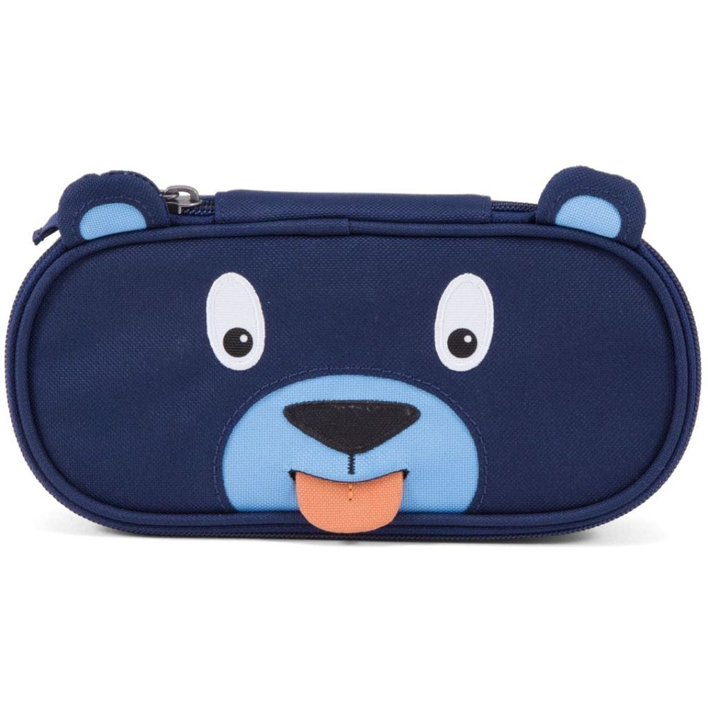 Affenzahn Stiftemäppchen, Design: Bär, Farbe: Blau