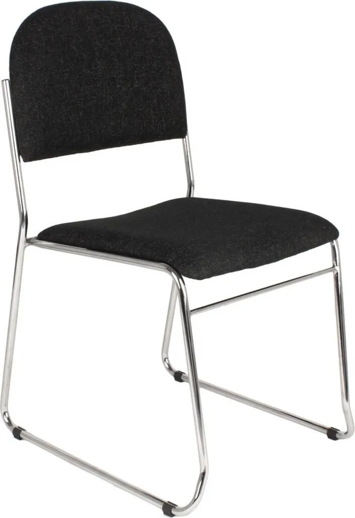 Chaise de conférence T-Rend noire 720014 : finis les maux de dos en réunion