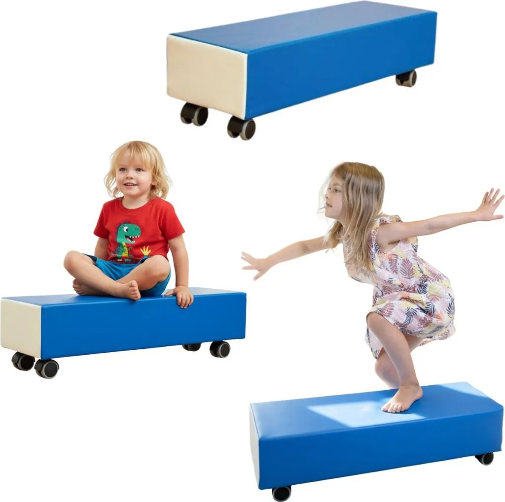 Roues de toboggan Long Dady : Jouer en sécurité sans chocs - Soft Play