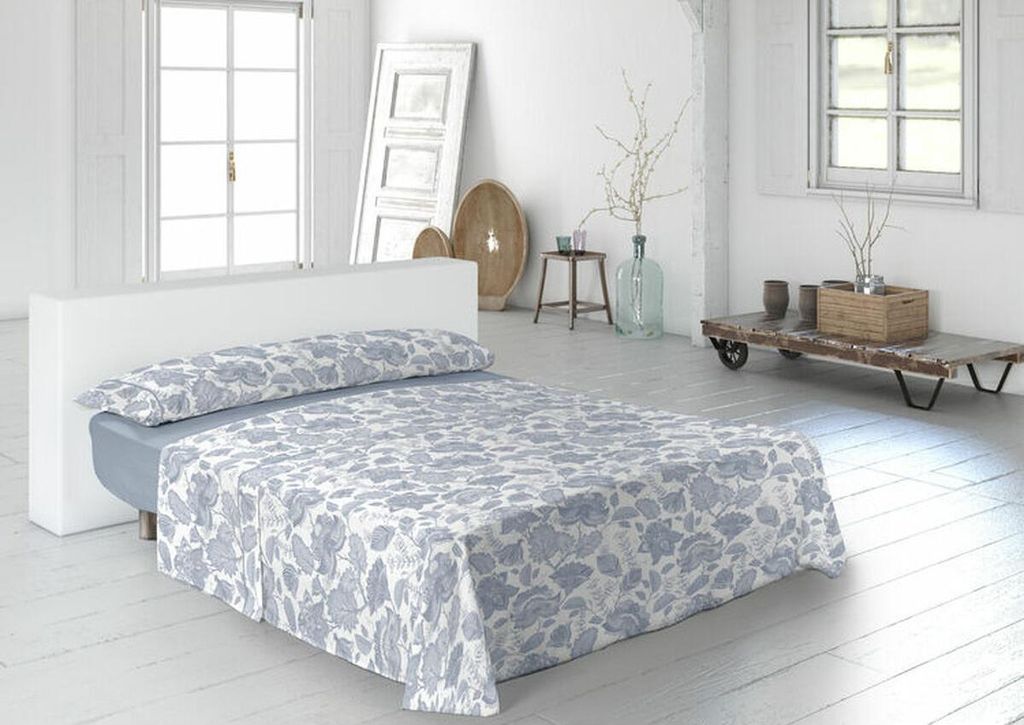 Pierre Cardin INDIANA Blaues Tischtuch-Set Bett 90