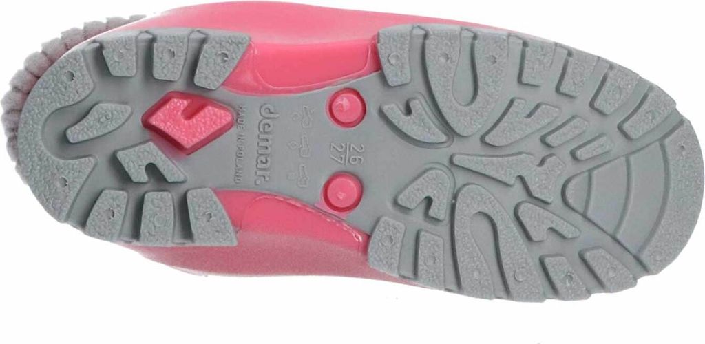 DEMAR Kinder Gummistiefel Gefüttert Regenstiefel mit Produktbild 7