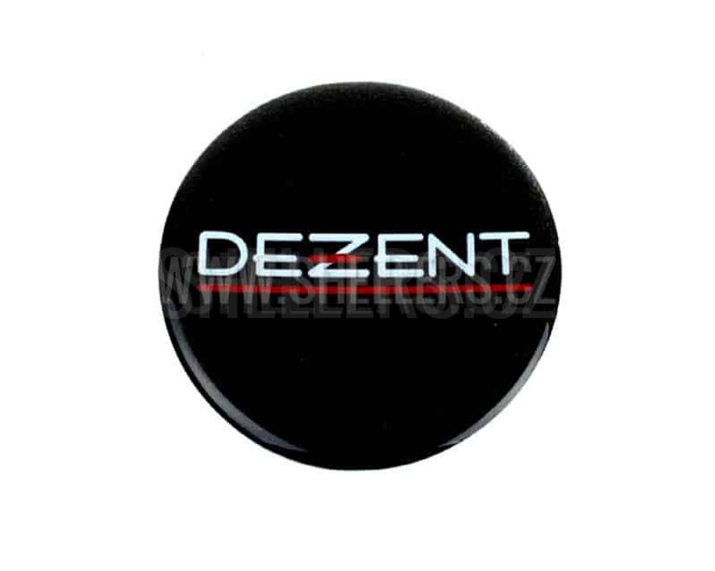 Středový samolepicí emblem průměr 60mm logo Dezent ZT1151, Obrázek produktu 
