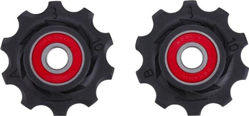 BBB Cycling BBB Schaltungsrädchen RollerBoys 10-Z 10T 10 schwarz - leiser und...
