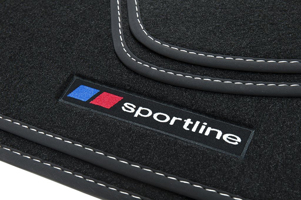Gummi Kofferraumwanne Fußmatten für BMW E61 5er Touring 03-10 Set Passform Matte