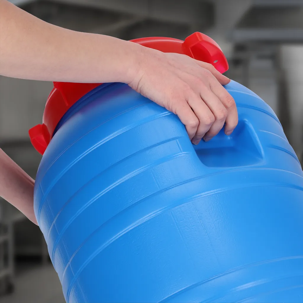 Fût à eau 30L hermétique en polyéthylène avec couvercle de sécurité - 5