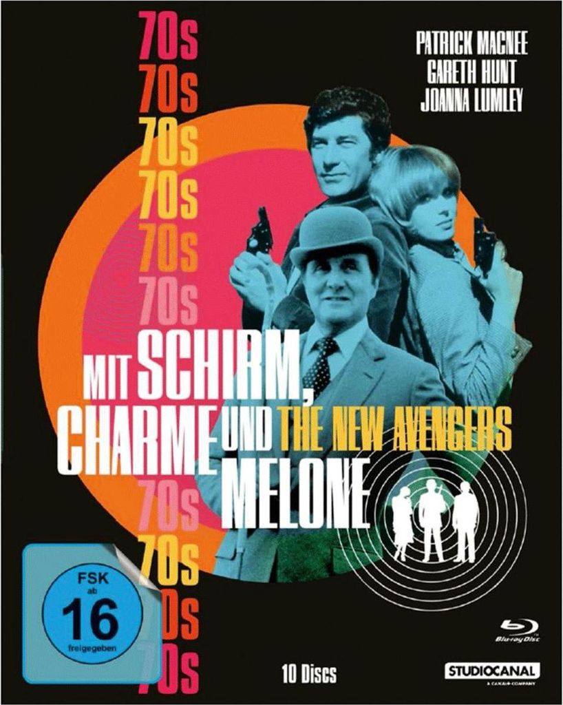 Mit Schirm, Charme und Melone - Die 70s (10 Blu-rays)