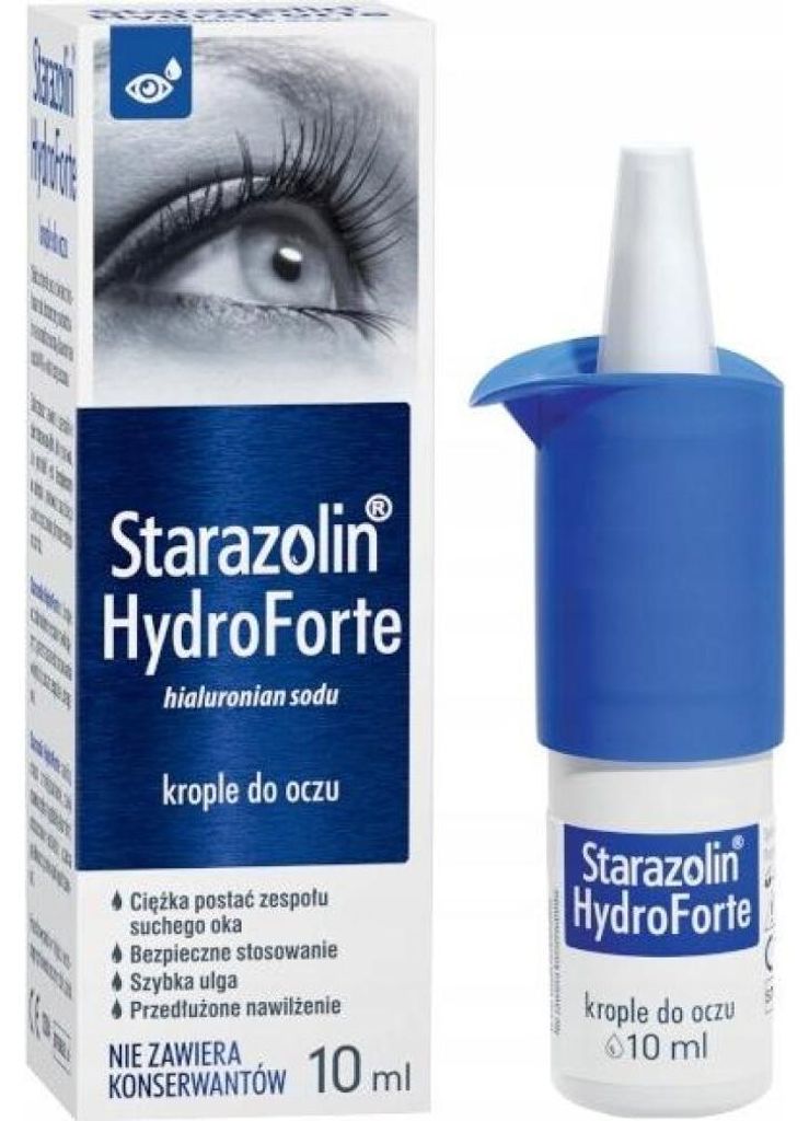 STARAZOLIN HydroForte Augentropfen 10 ml Produktbild 