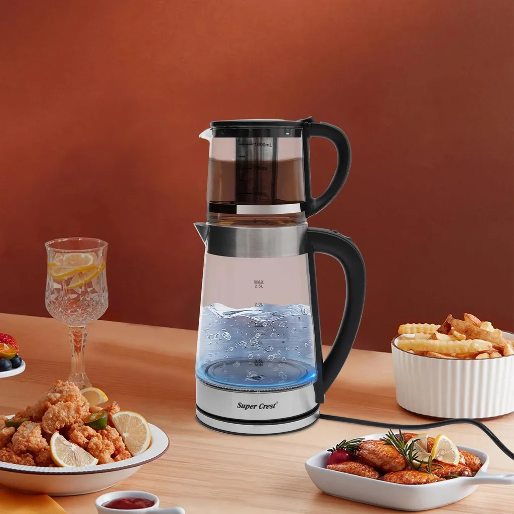 Bouilloire 2,5L avec arrêt automatique et protection marche à sec