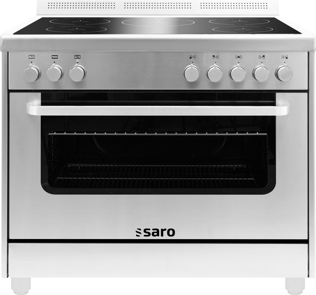 SARO Induktionsherd +Elektrobackofen Modell TS95IND61X Produktbild 