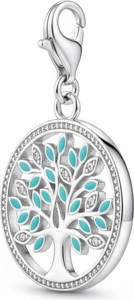 Anhänger Engelsflügel in echt Sterling-Silber 925 teilvergoldet, Charm