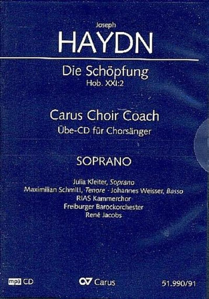 Die Schöpfung Hob.XXI:2 - Chorstimme Sopran