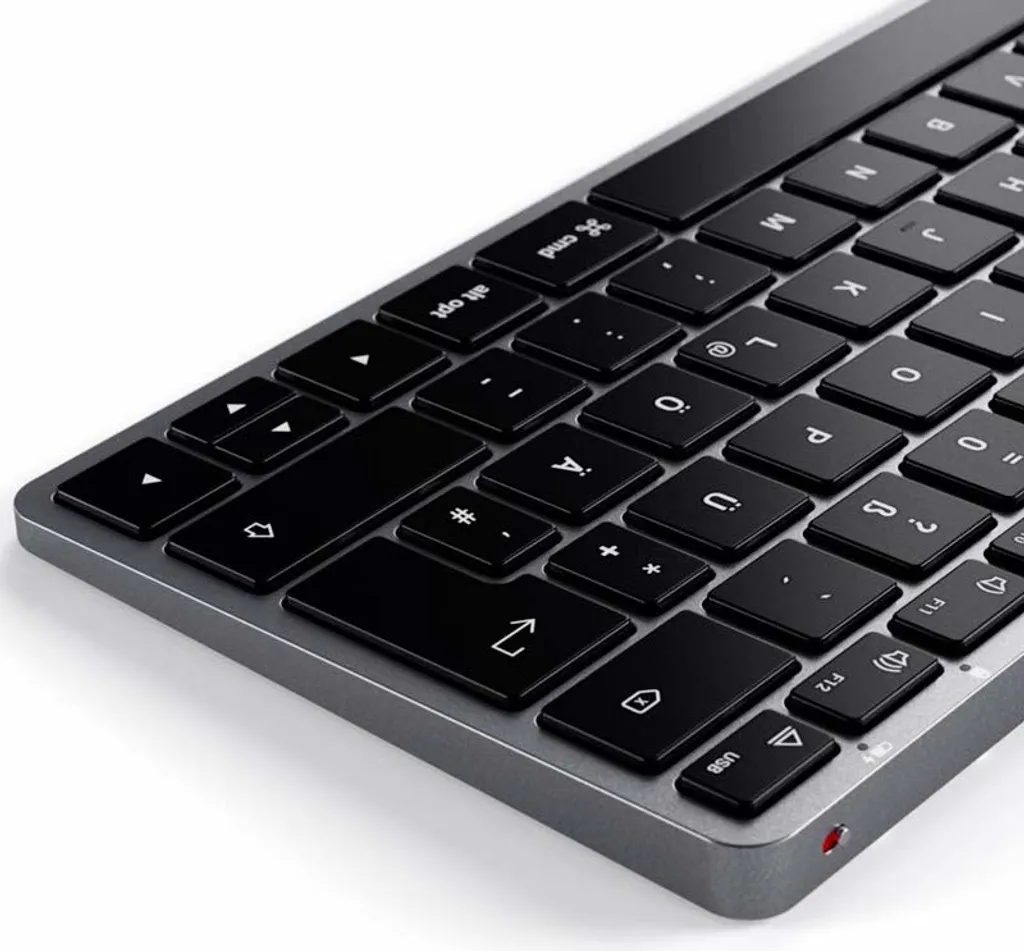 Petit Clavier Bluetooth Satechi Slim X1 Mini QWERTY - Gain de Place - 5