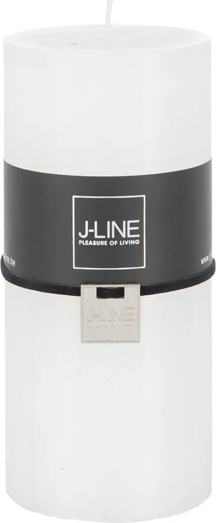 Bougie Cylindrique Blanche sans Fumée J-Line - Pack Pro 72 Pièces