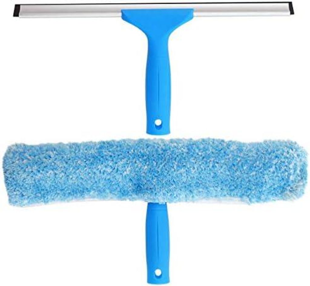 Profi-Fensterreinigungsset – Abzieher & Mikrofaser-Fensterwischer, 25 cm (14 Zoll)