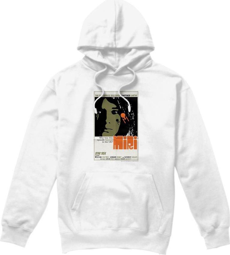 Star Trek - "The Original Series Episode 8" Kapuzenpullover für Herren TV7625 (XL) (Weiß)