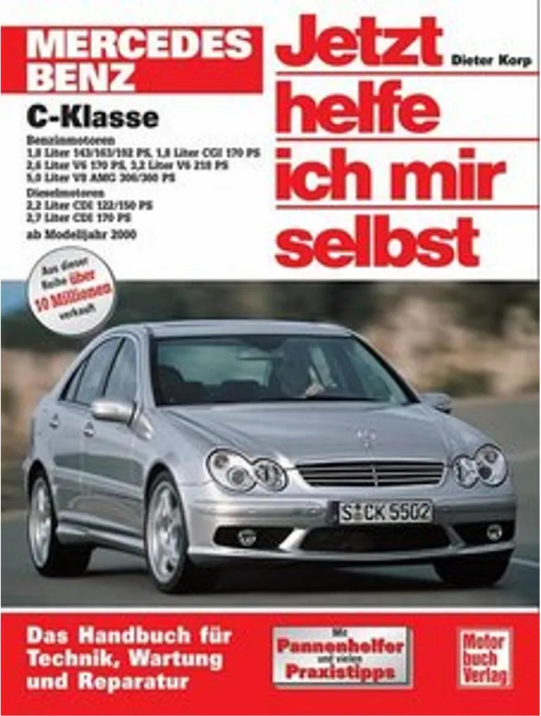 Manuel de réparation Mercedes Classe C W203 depuis 2000 technique auto