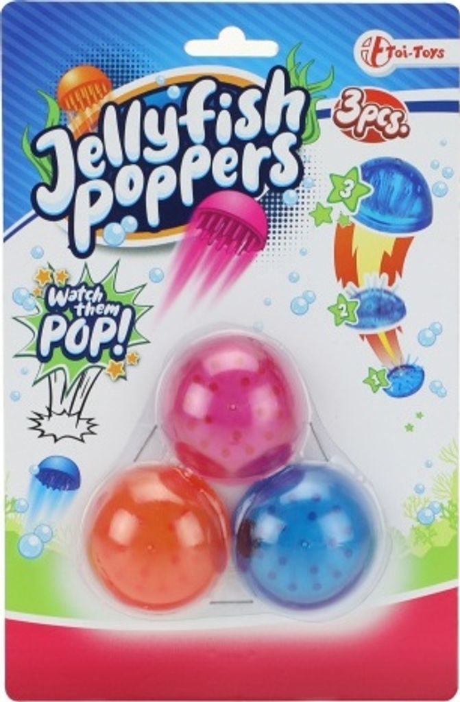 Toi-Toys Meduse Poppers 3 pezzi Immagine del prodotto 